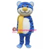 Blue Tiger Mascot Costume