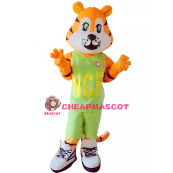 Sport Cartoon Tiger Mascot Costume