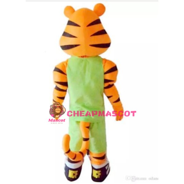 Sport Cartoon Tiger Mascot Costume