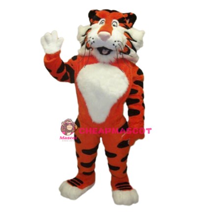 Friendly Lightweight Tiger Mascot Costume
