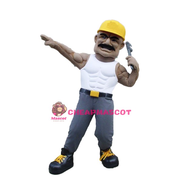 Roughneck Mascot Costume