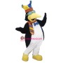 Friendly Christmas Penguin Mascot Costume