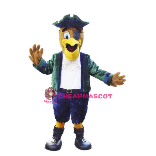 Pirate Pelican Mascot Costume