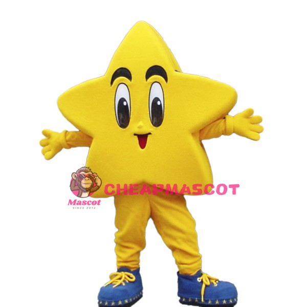 Happy Lightweight Star Mascot Costume