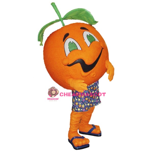 Orange Mascot Costume