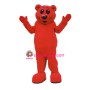Red Lightweight Bear Mascot Costume