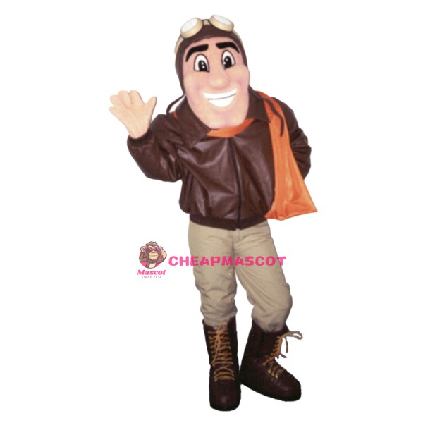 Pilot Mascot Costume