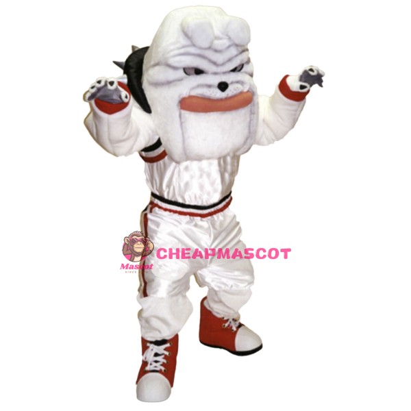 Basketball Bulldog Mascot Costume