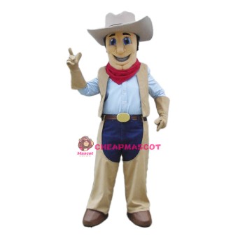 Cowboy Mascot Costume