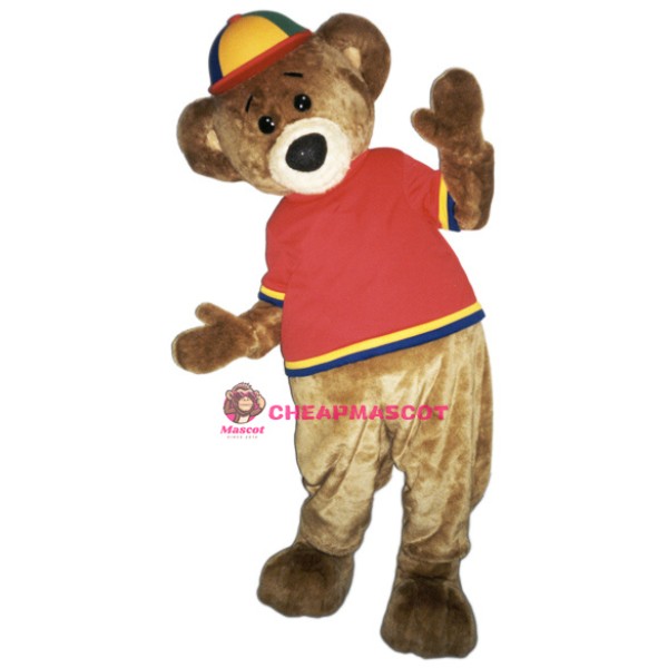 Happy Lightweight Bear Mascot Costume