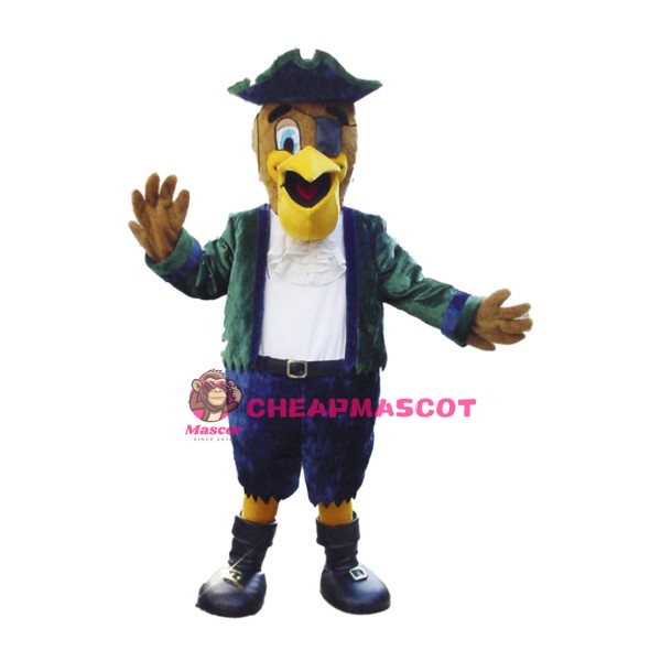 Pirate Pelican Mascot Costume