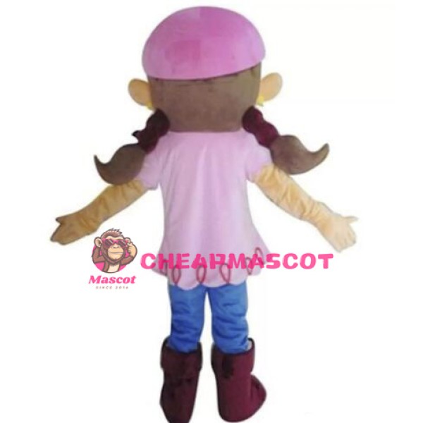 Pirate Izzy Mascot Costume