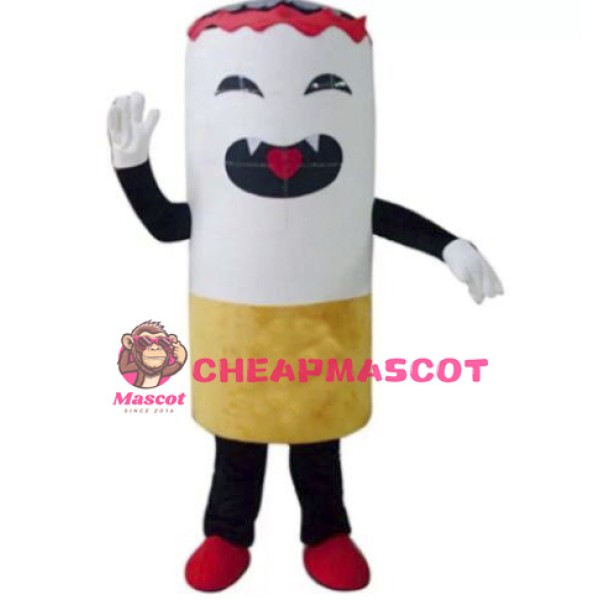No Smoking Cigarette Mascot Costume