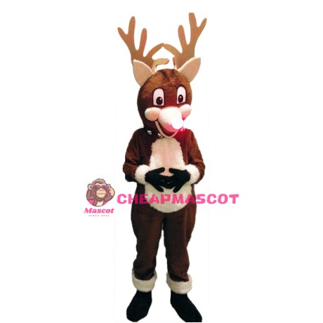 Christmas Reindeer Mascot Costume
