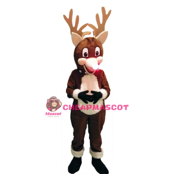 Christmas Reindeer Mascot Costume