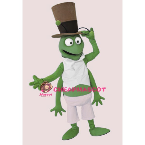 Happy Lightweight Grasshopper Mascot Costume