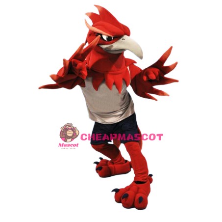 Fierce Phoenix Mascot Costume