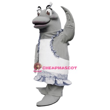 Chef Dolphin Mascot Costume