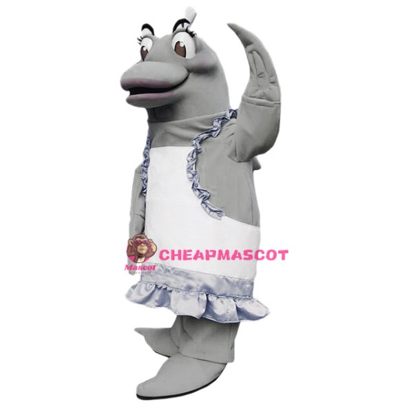 Chef Dolphin Mascot Costume