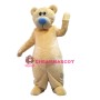 Cute Yellow Lightweight Bear Mascot Costume
