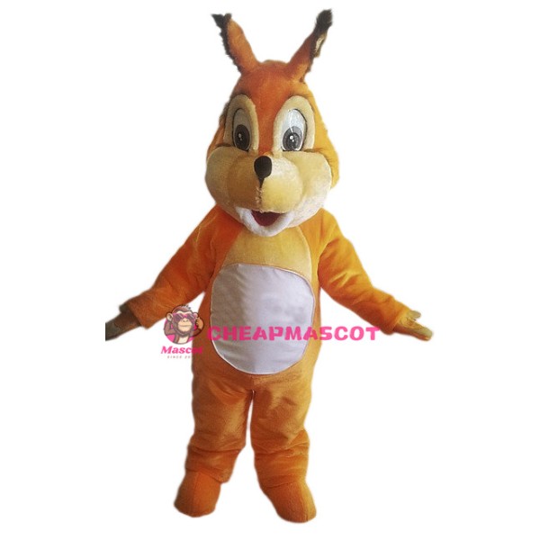 Friendly Animal Squirrel Mascot Costume