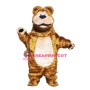 Cute Furry Bear Mascot Costume 