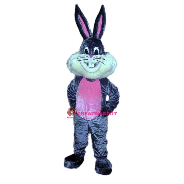 Happy Lightweight Bunny Rabbit Mascot Costume