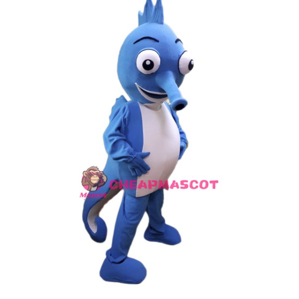 Happy Sea Horse Mascot Costume