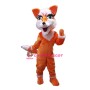 Happy Lightweight Fox Mascot Costume