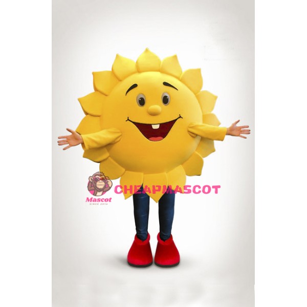 Sunflower Mascot Costume