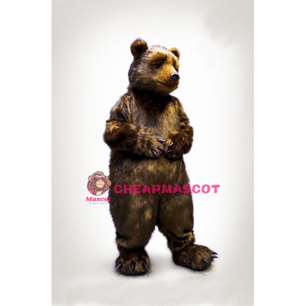 Brown Bear Mascot Costume (US IN STOCK)