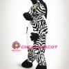 Zebra Mascot Costume