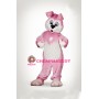 Cute Pink Rabbit Mascot Costume