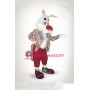 Gent Rabbit Mascot Costume