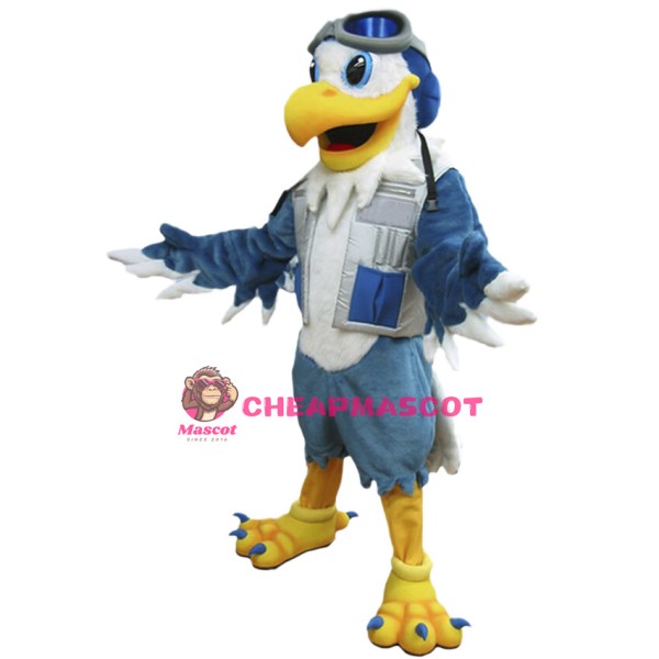 Pilot Eagle Mascot Costume