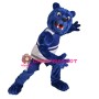 Fierce Blue Bear Mascot Costume