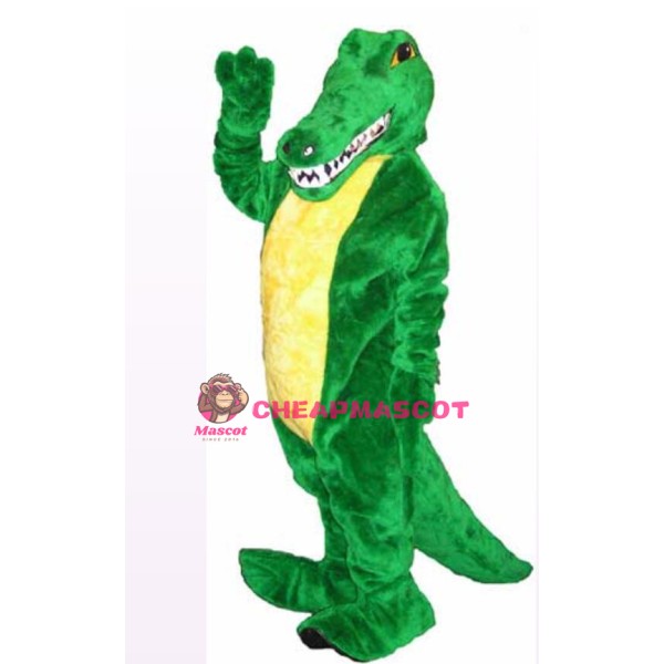 Friendly Alligator Mascot Costume