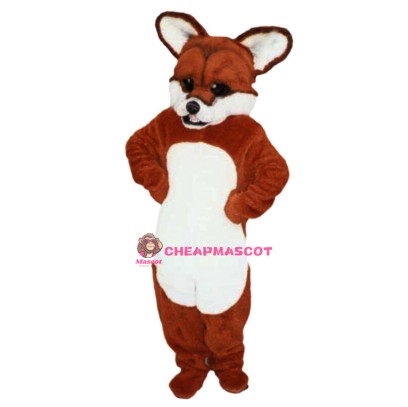 Fierce Fox Mascot Costume