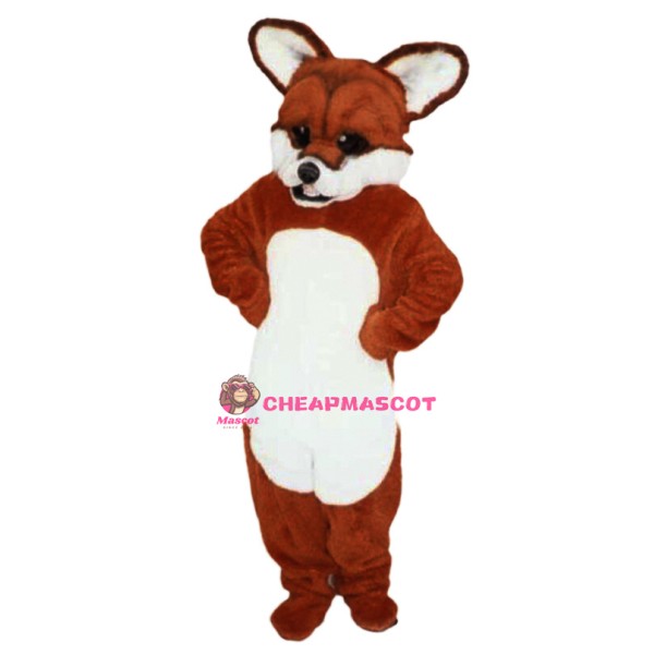 Fierce Fox Mascot Costume