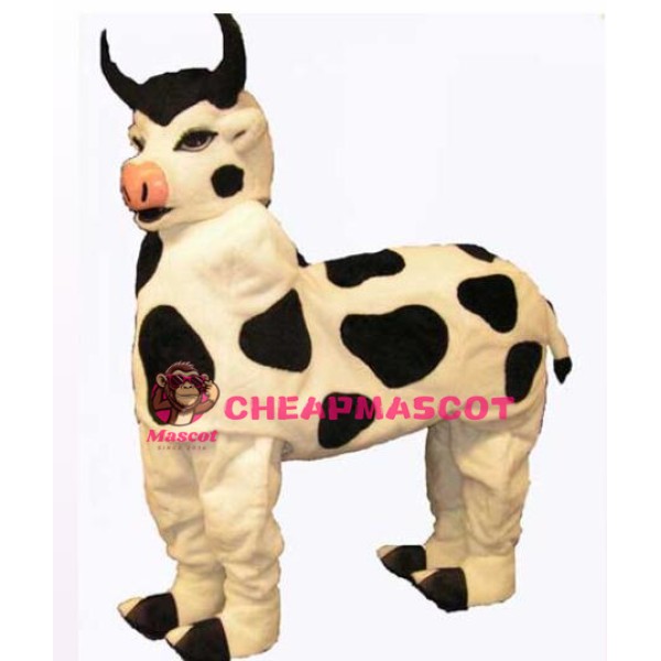 Two Person Cow Mascot Costume