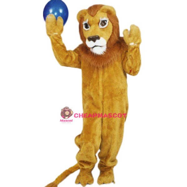 Proud Lion Mascot Costume