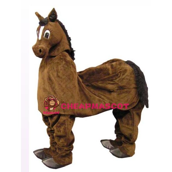 2 Person Horse Mascot Costume