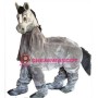 2 Person Grey Horse Mascot Costume