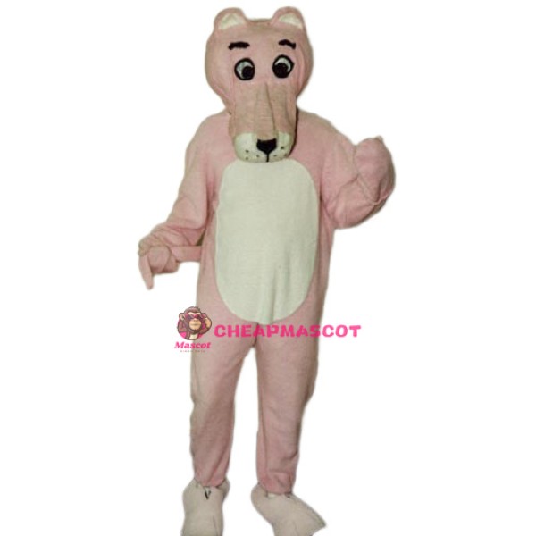 Pink Panther Mascot Costume
