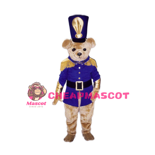 Soldier Bear Mascot Costume