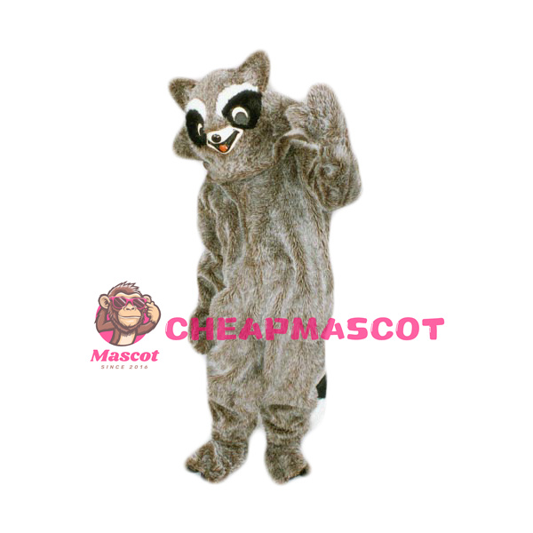 Friendly Raccoon Mascot Costume