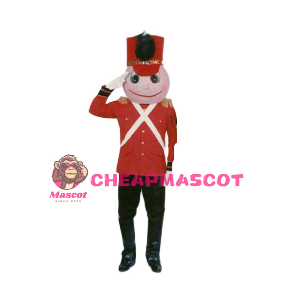 Toy Soldier Mascot Costume