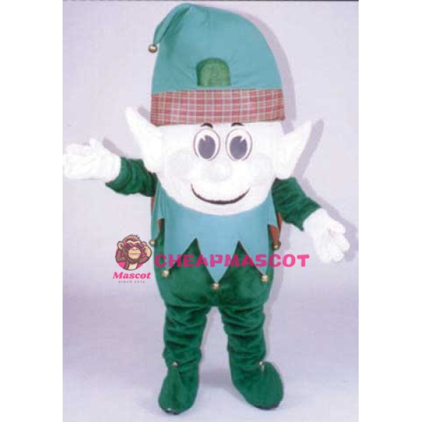 Christmas Elf Mascot Costume