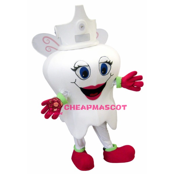Cute Tooth Mascot Costume