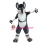 Happy Husky Dog Mascot Costume